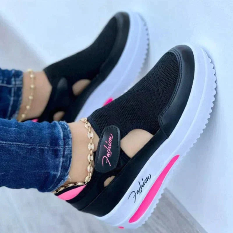 Portia ortopediska sneakers - luftfylld, lätt 3 cm-sula - Desfino