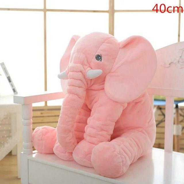 כרית קטיפה לתינוק בצורת פיל CuddleNest — רכה ומפנקת - Desfino