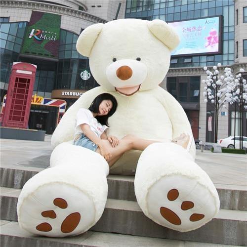 Personalisierter übergroßer Teddybär-Plüschbezug — Individuell gestaltbarer Riese - Desfino