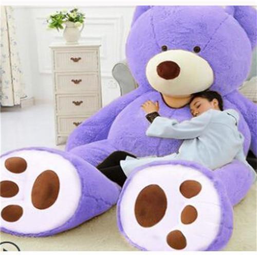 Personalisierter übergroßer Teddybär-Plüschbezug — Individuell gestaltbarer Riese - Desfino