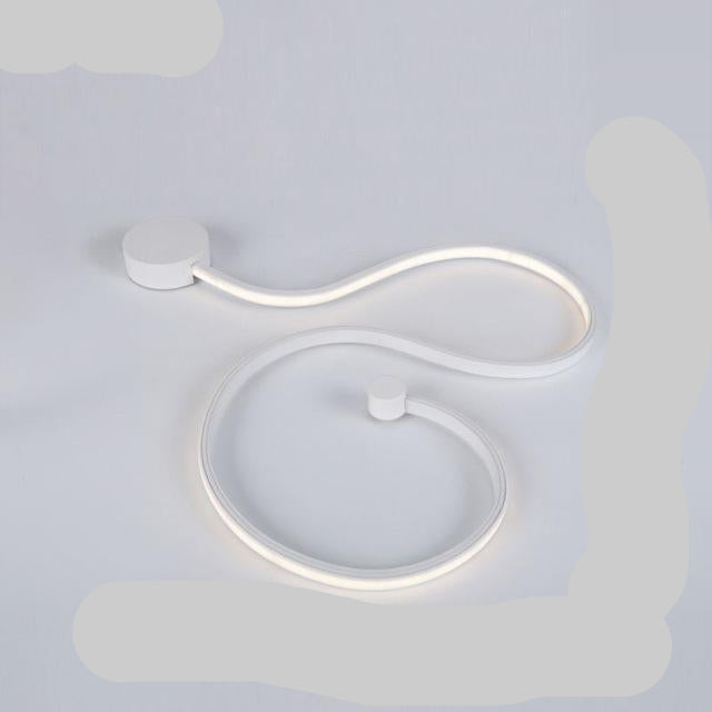 מנורת קיר מודרנית LED מאקריליק AeroLume — פרופיל דק, חסכונית באנרגיה
