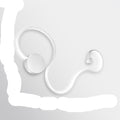 מנורת קיר מודרנית LED מאקריליק AeroLume — פרופיל דק, חסכונית באנרגיה