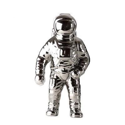 مزهرية CosmoVoyage كروية - لمسة ديكور فضائية على شكل رائد فضاء - Desfino
