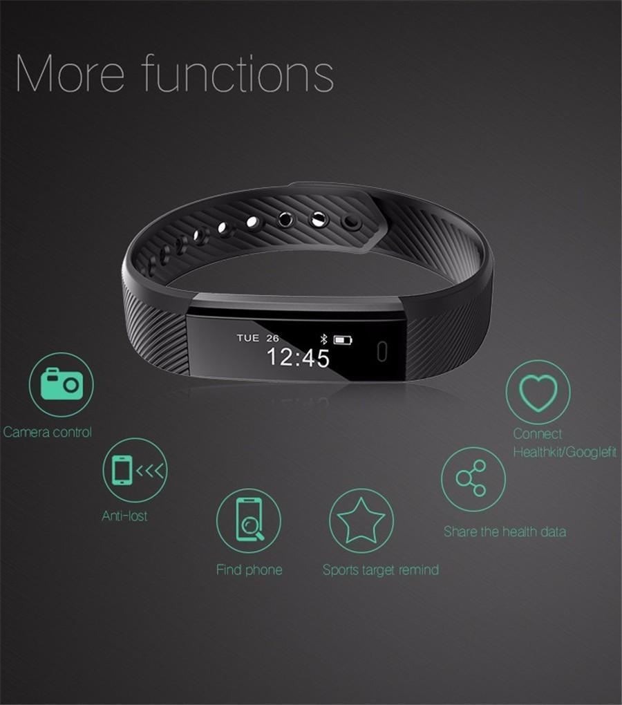 Mini smartwatch inteligente Kirrea — Pressão arterial, atividade física, sono e frequência cardíaca - Desfino