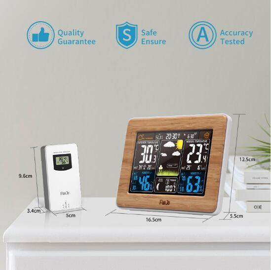 ClimaSense Wireless Home Weather Station — Temp & Humidity - Desfino
