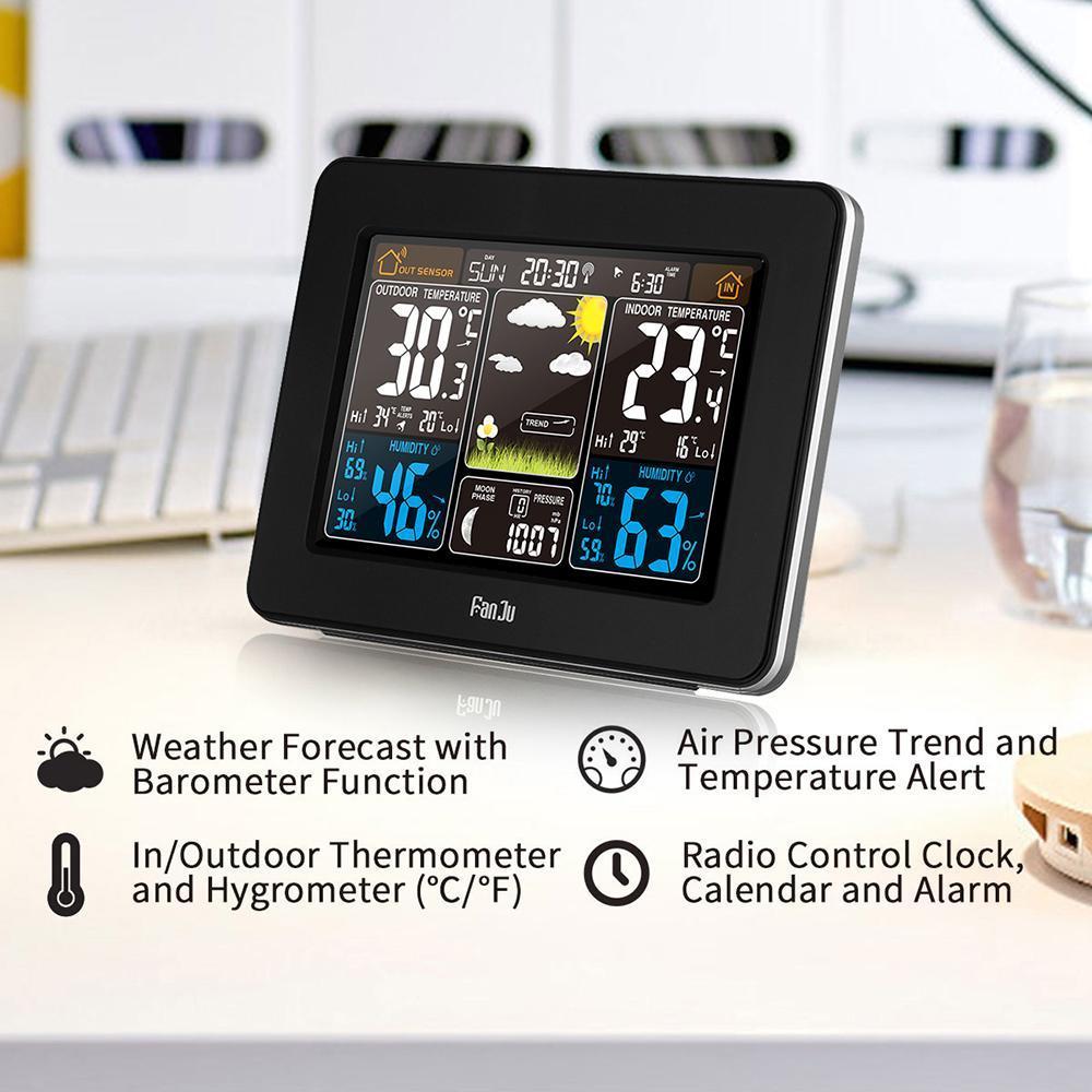 ClimaSense Wireless Home Weather Station — Temp & Humidity - Desfino