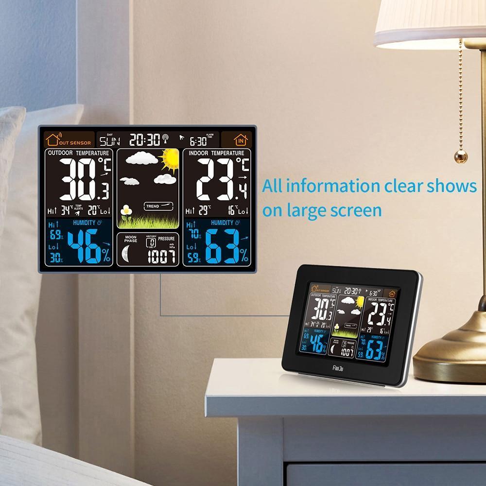 ClimaSense Wireless Home Weather Station — Temp & Humidity - Desfino