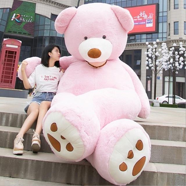 Personalisierter übergroßer Teddybär-Plüschbezug — Individuell gestaltbarer Riese - Desfino