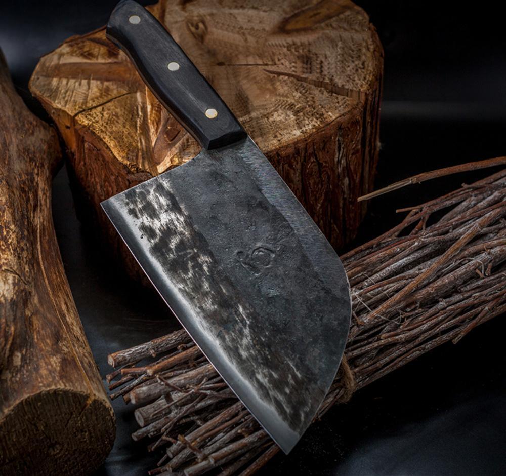 IronCrest Handmade Chef Knife — Hardened Carbon Steel Blade