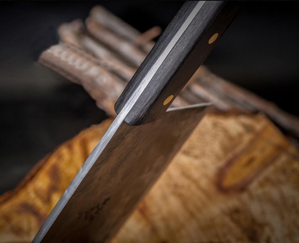 IronCrest Handmade Chef Knife — Hardened Carbon Steel Blade