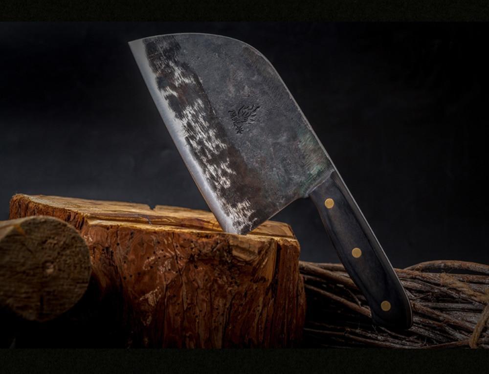 IronCrest Handmade Chef Knife — Hardened Carbon Steel Blade