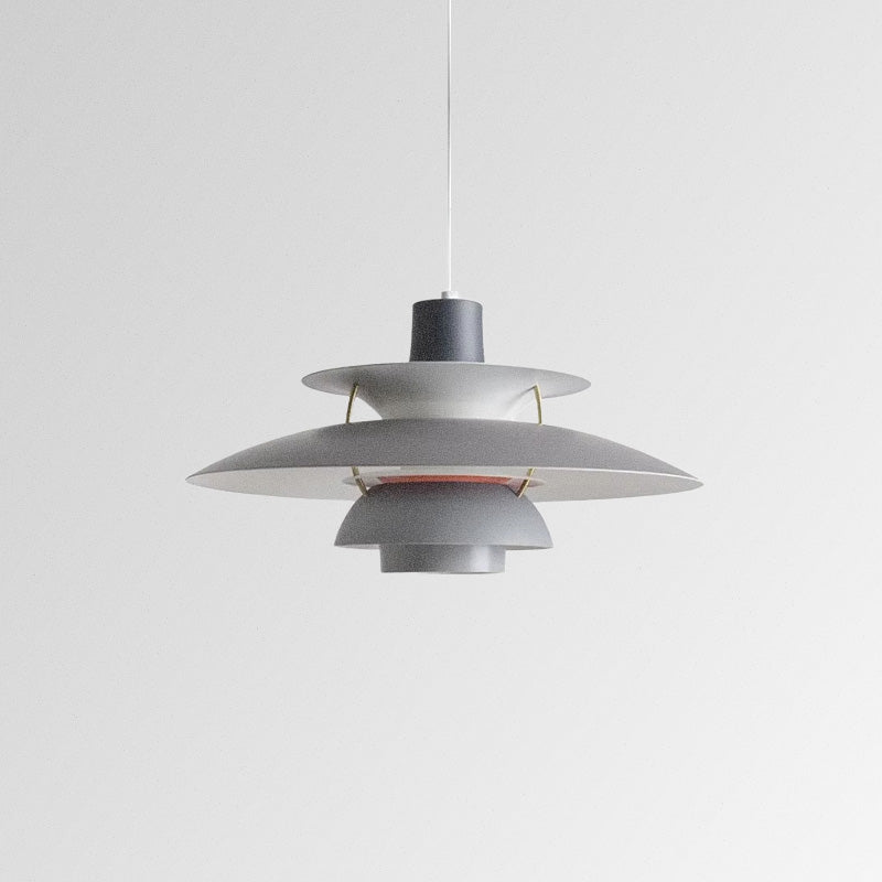 Lampă suspendată scandinavă Lumera — corp de iluminat în formă de petale - Desfino