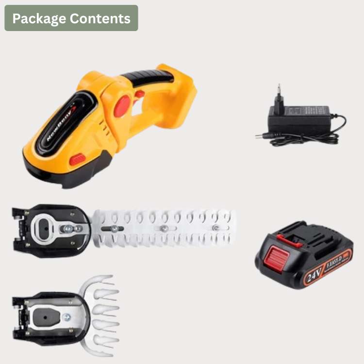 SylvaTrim 2-in-1 Cordless Trimmer — 0.75 kg, Interchangeable Heads - Desfino