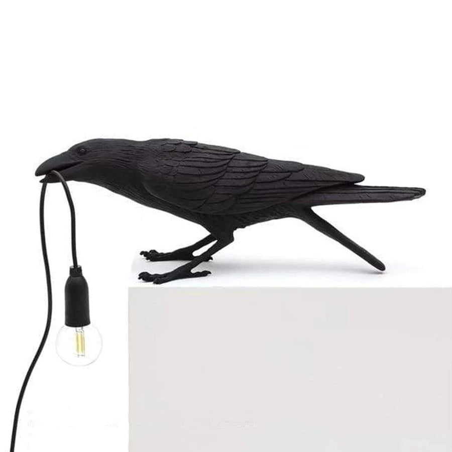 FederGlow warme LED-Vogelwandleuchte — Stimmungsvolle Dekolampe - Desfino
