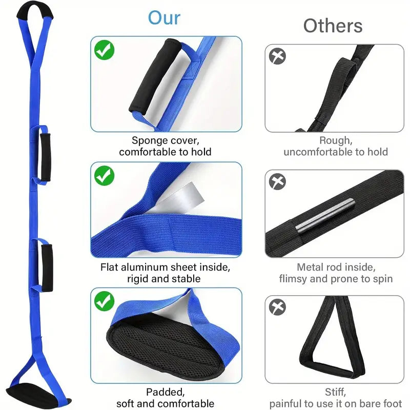 Correia de apoio à mobilidade LegLift - suporte controlado para a perna - Desfino
