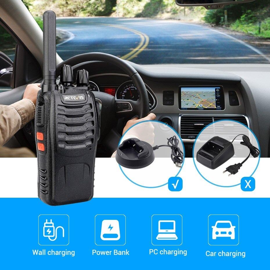 NexTone 2 件装 USB 充电对讲机 - 1.3km 通讯范围 - Desfino