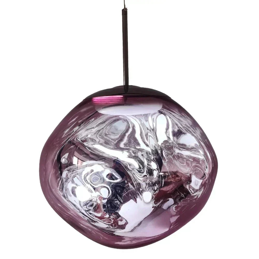 Aurea pendellampa i smält design — exklusiv modern taklampa inspirerad av lava - Desfino