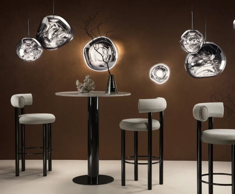 Aurea pendellampa i smält design — exklusiv modern taklampa inspirerad av lava - Desfino