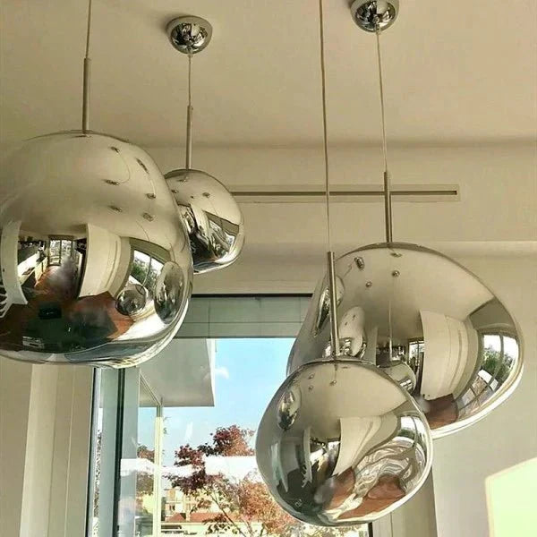 Aurea pendellampa i smält design — exklusiv modern taklampa inspirerad av lava - Desfino