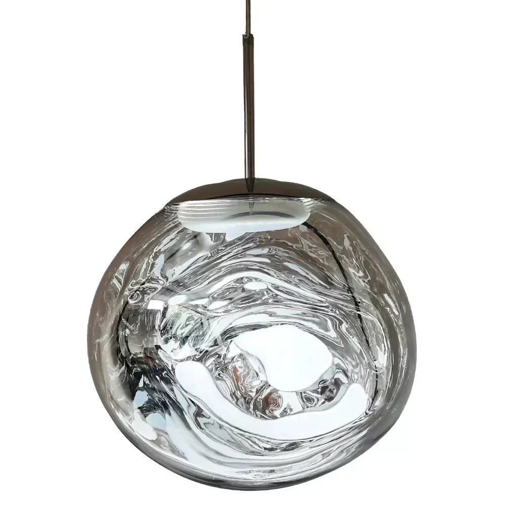 Aurea pendellampa i smält design — exklusiv modern taklampa inspirerad av lava - Desfino