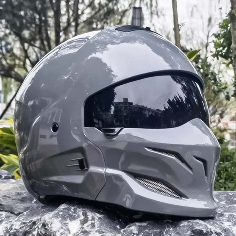 NimbusRider aerodynamisk motorcykelhjälm — ventilerad design - Desfino