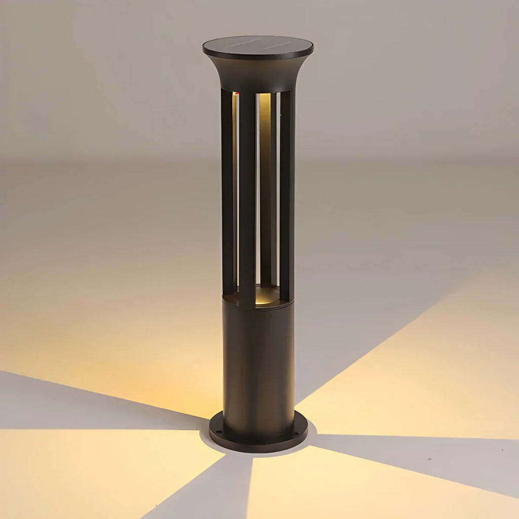 Cylindrical Lawn Outdoor Floor Lamp | Desfino