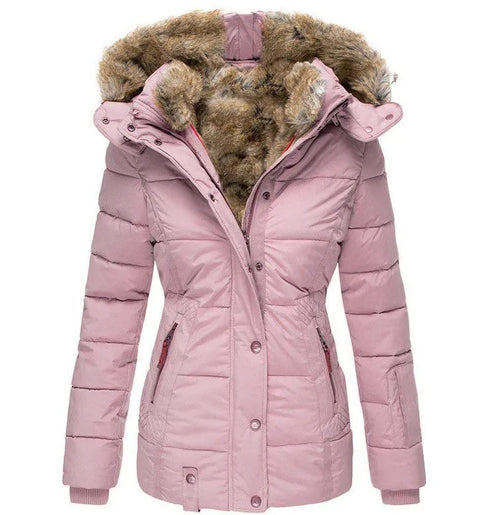 Veste d’hiver imperméable à capuche GlacierGuard — chaude, conception à quatre poches