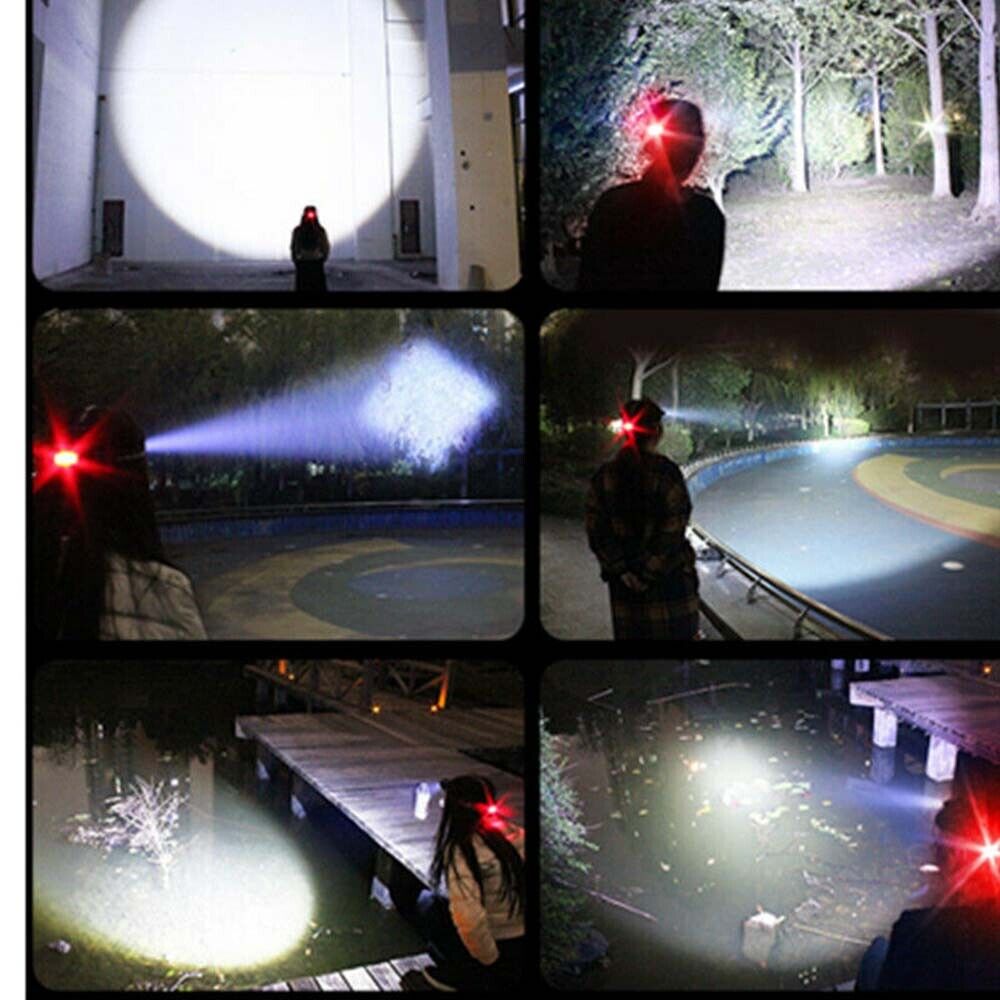 Taktická dobíjecí LED čelovka NovaPeak 990000LM se zoomem - Desfino