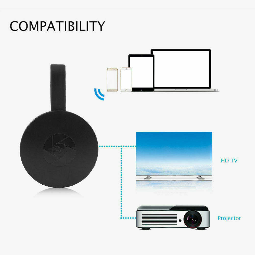 Recetor HDMI sem fios NexView — espelhamento de ecrã portátil 1080P - Desfino