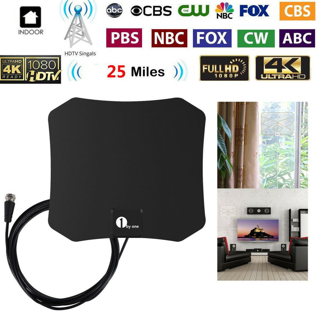Antena de TV digital HDTV 4K para interiores de alta ganancia NovaSat - Desfino