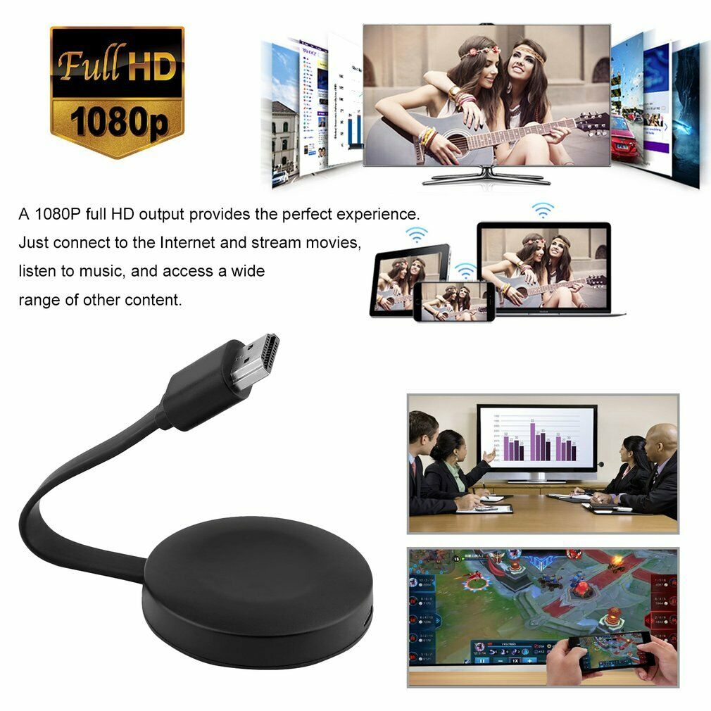Recetor HDMI sem fios NexView — espelhamento de ecrã portátil 1080P - Desfino