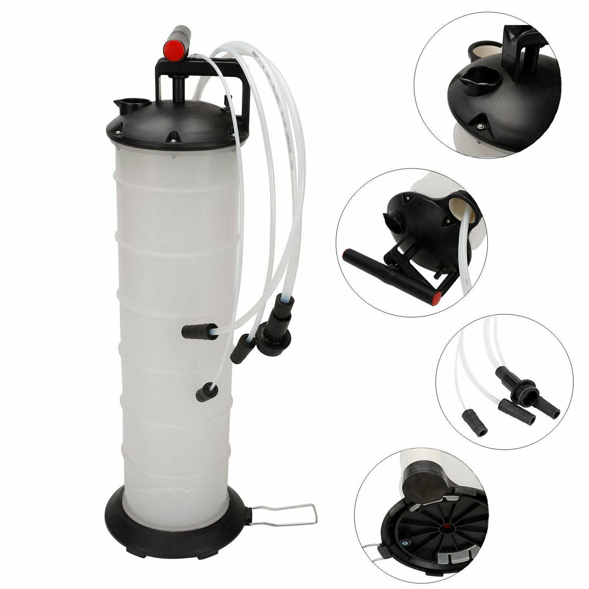 CarEase tragbare Ölpumpe - 1.6 L/Min, 7L-Tank | Desfino