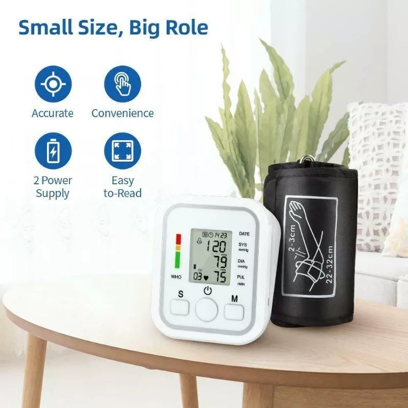 Přenosný automatický digitální tlakoměr — funkce paměti - Desfino