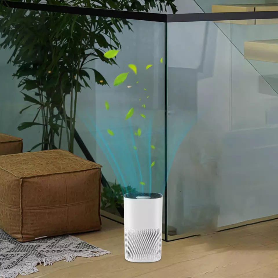 True HEPA Air Purifier — Compact, Ultra-Quiet Small Room Cleaner - Desfino