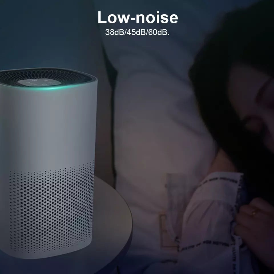 True HEPA Air Purifier — Compact, Ultra-Quiet Small Room Cleaner - Desfino