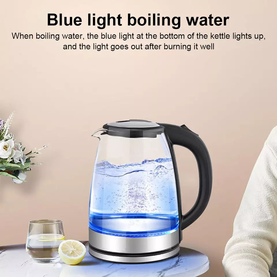 קומקום חשמלי Vellon בנפח 1.8 ליטר — 3000W להרתחה מהירה, כיבוי אוטומטי | דספינו