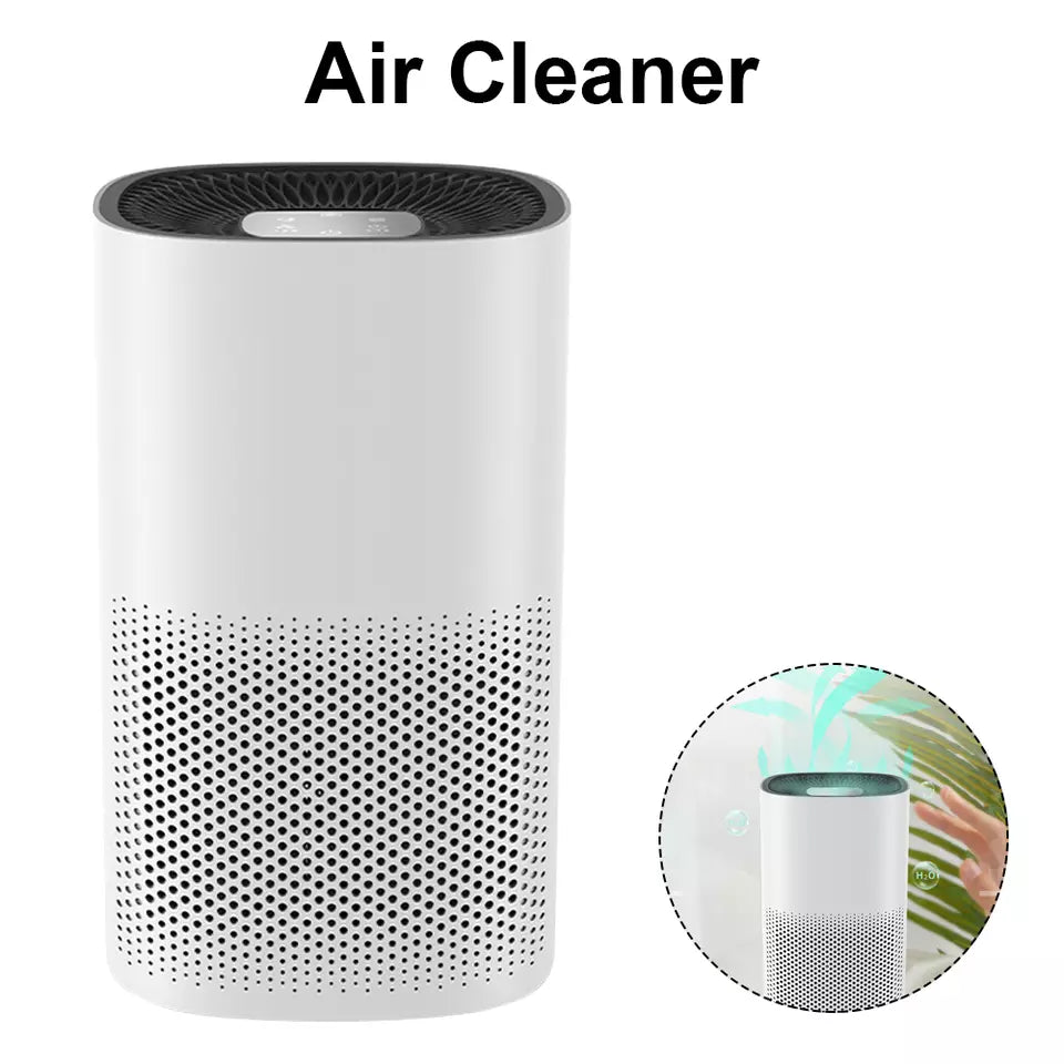 True HEPA Air Purifier — Compact, Ultra-Quiet Small Room Cleaner - Desfino