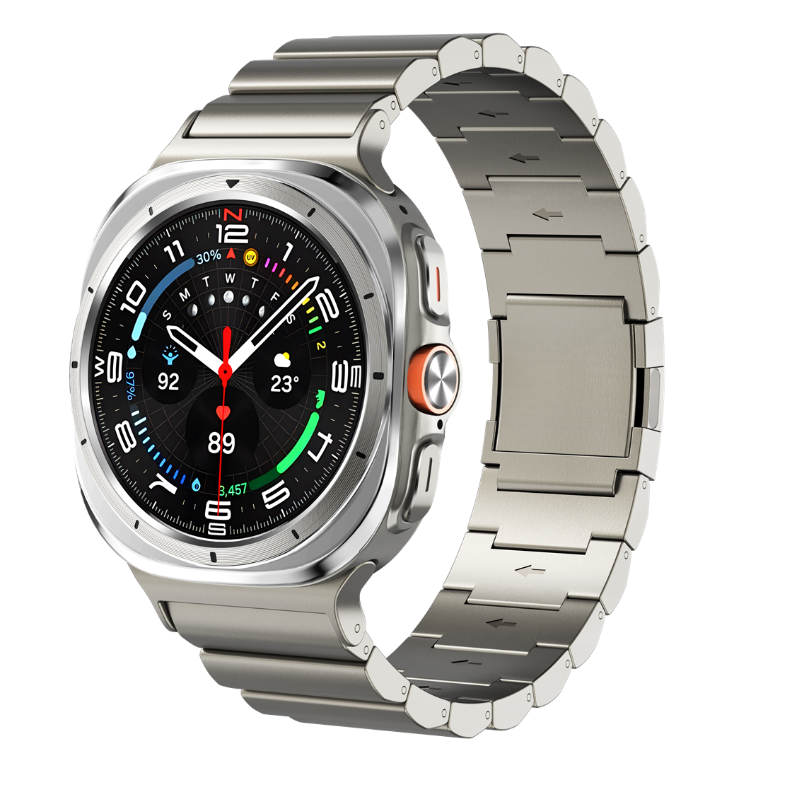 Vireon titaaninen ranneke 2.0 — DLC-ranneke Samsung Watch Ultralle - Desfino