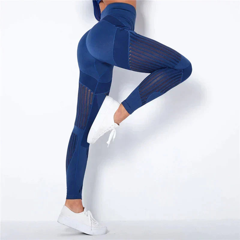 Damskie legginsy uciskowe ShapeFit przeciw cellulitowi — odprowadzające wilgoć - Desfino