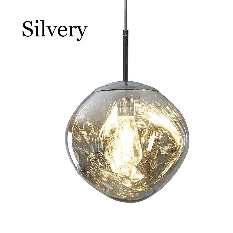 Suspension LED NovaLume Lava Glow — Lampe suspendue d'inspiration rétro - Desfino