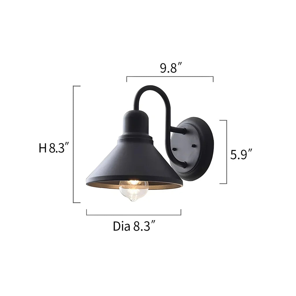 Outdoor Waterproof Decorative Wall Lamp | Desfino