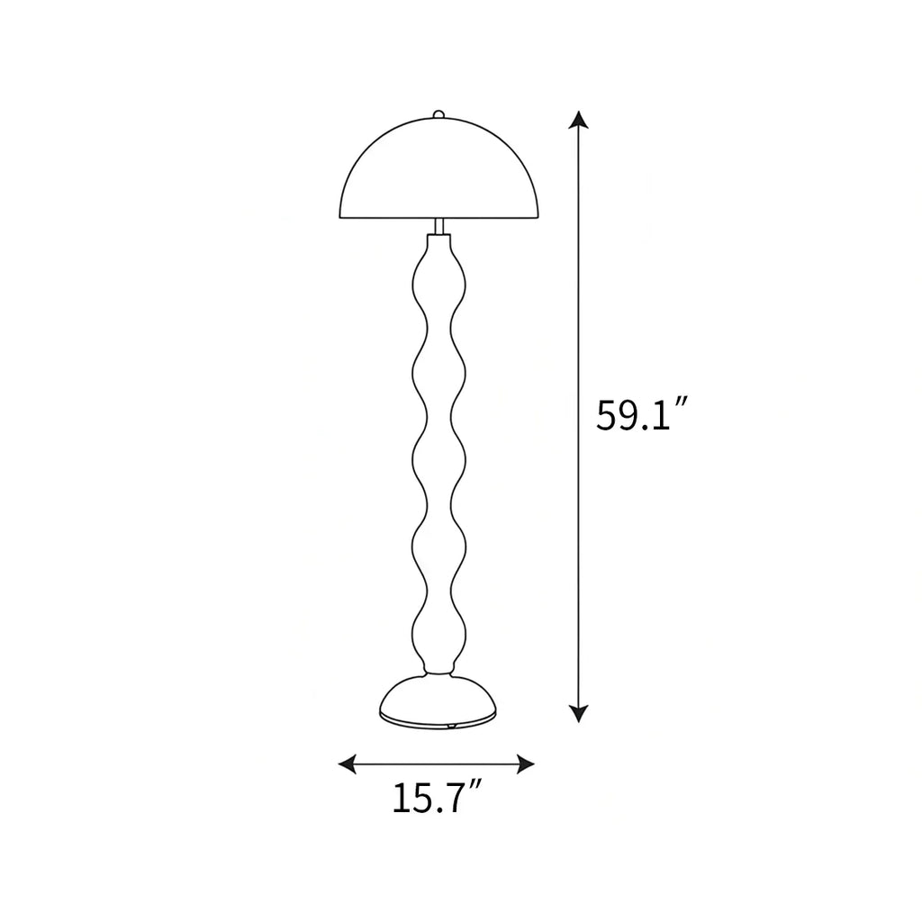 Drop Floor Lamp for Living Room | Desfino