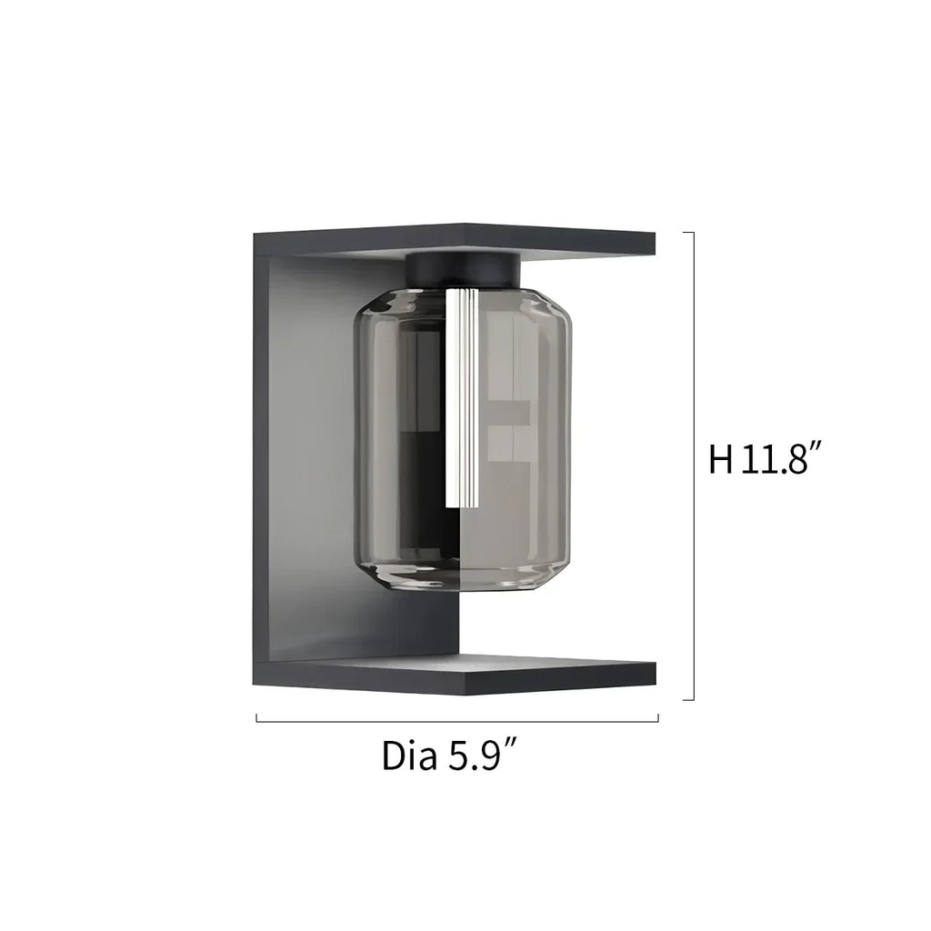 Outdoor Solar Waterproof Wall Lamp | Desfino