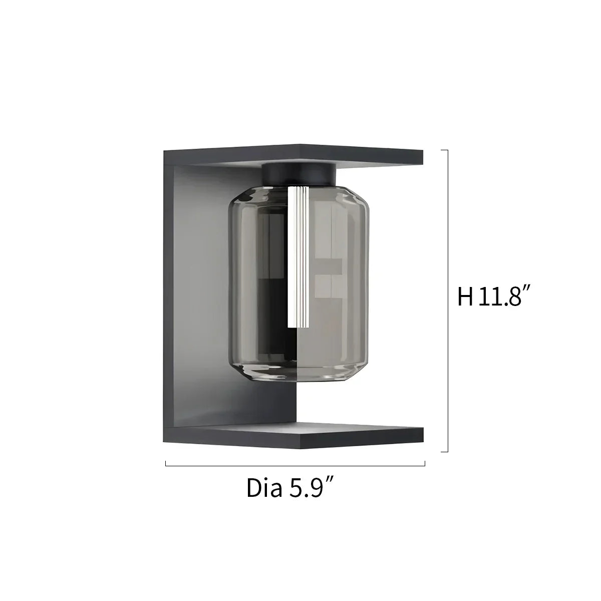 Outdoor Solar Waterproof Wall Lamp | Desfino