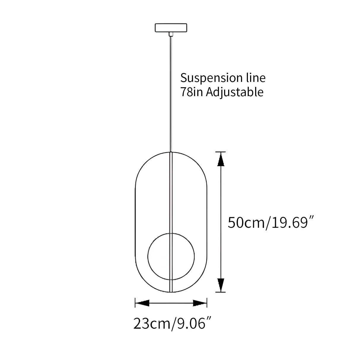 Carambola Acoustic Pendant Light for Dining Area | Desfino