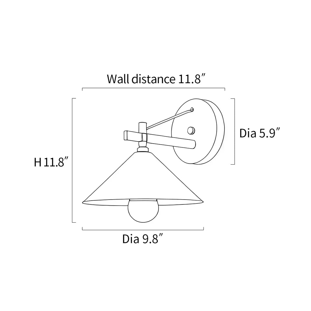 Vintage Outdoor Waterproof Patio Wall Lamp | Desfino