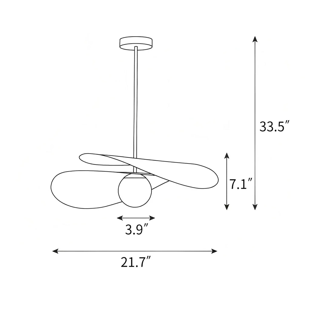 Olivia Pendant Light for Dining Room | Desfino