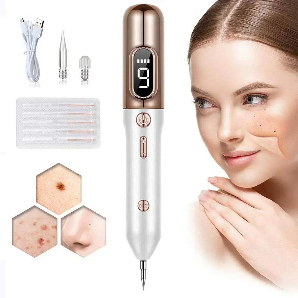 NovaDerm Skin Pen — justerbar plasmabehandling af pletter i 9 niveauer - Desfino