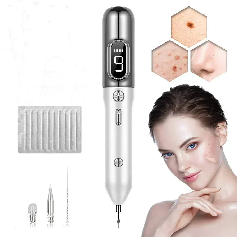 NovaDerm Skin Pen — justerbar plasmabehandling af pletter i 9 niveauer - Desfino