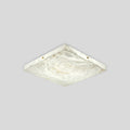 Minimalism Ultra Thin Square Spanish Alabaster Ceiling Light | Desfino